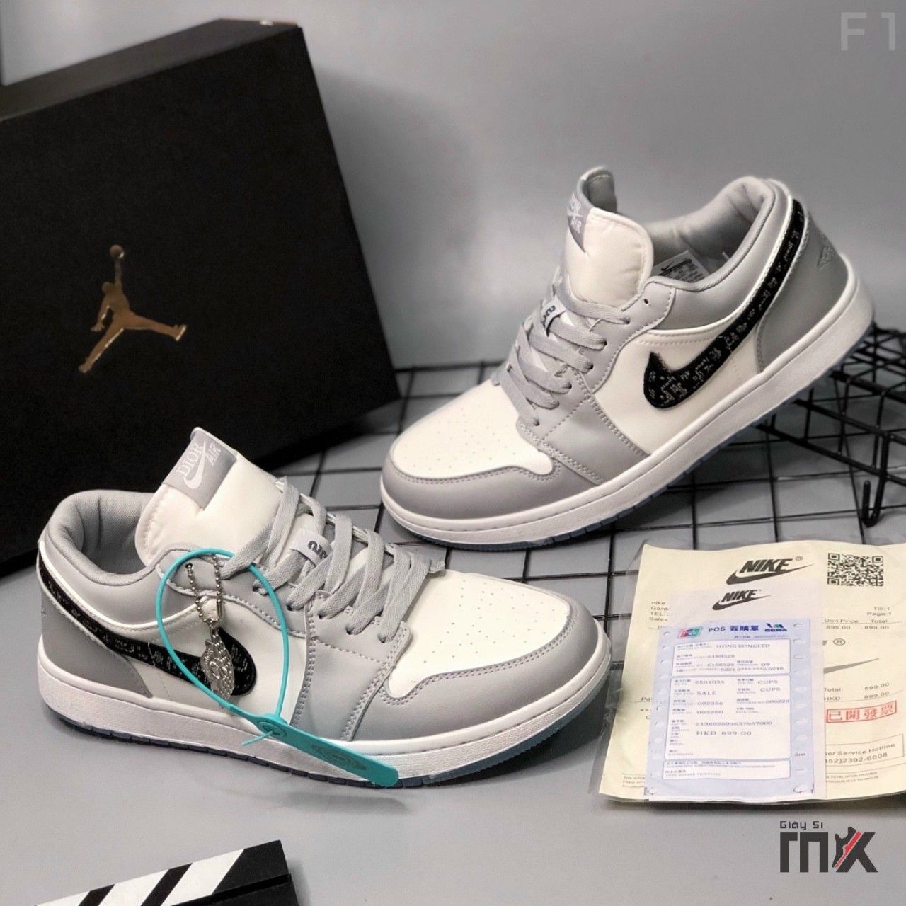 Check giày Cách phân biệt Dior Air Jordan 1 Low Real và Fake  Hệ thống  phân phối Air Jordan chính hãng